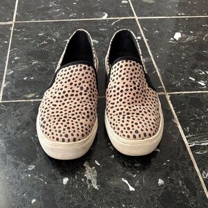 Leopard Print Slip-On Sneakers